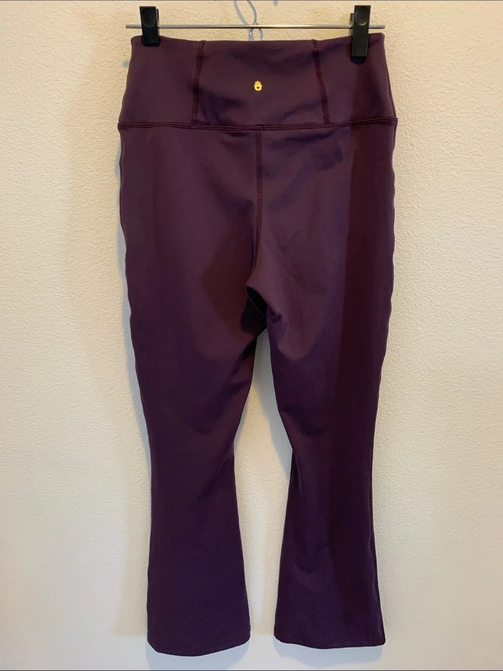 Spiritual Gangster Plum Flare Yoga Leggings​